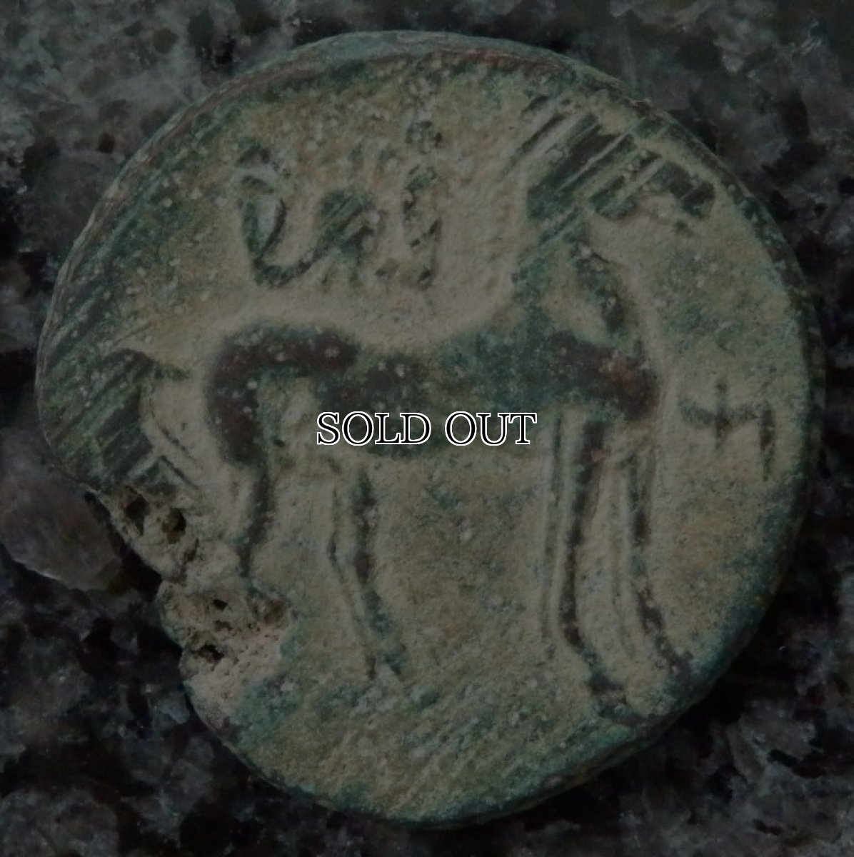 ギリシャコイン　カルタゴ　ダブルシェケル銅貨