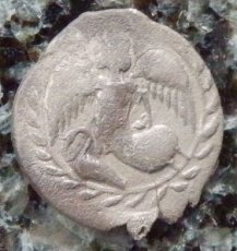 ギリシャコイン　シチリア　カマリナ　リトラ銀貨