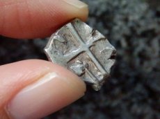 画像12: 古代ケルトコイン　(額装付き)　ガリア　ウォルカエ・テクトサーゲス族　ドラクマ銀貨　前1世紀　古代のキュビズム (12)