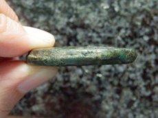 画像4: 古代ローマコイン　共和政期　前２１１－２０６年　アス青銅貨　ヤヌス神と船首　デナリウス銀貨の発行が開始された時のアス青銅貨 (4)