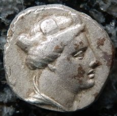 ギリシャコイン ポントス　アミソス　ドラクマ銀貨