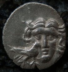 ギリシャコイン　カリア地方　ミラース　ドラクマ銀貨