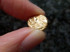 画像9: 古代ケルトコイン(額装付き)　ガリア・モリニー族　4分の1スタテル金貨　前７０－前５０年　古代ケルトの詩的なデザイン (9)