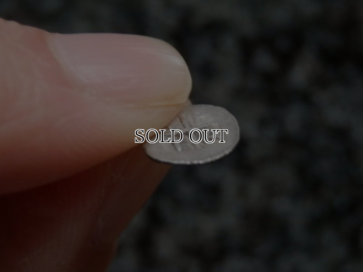 画像17: 古代ギリシャコイン(額装付き)　マケドニア　トラジロス　銀貨　前４５０－前４１０年　ブドウの房 (17)