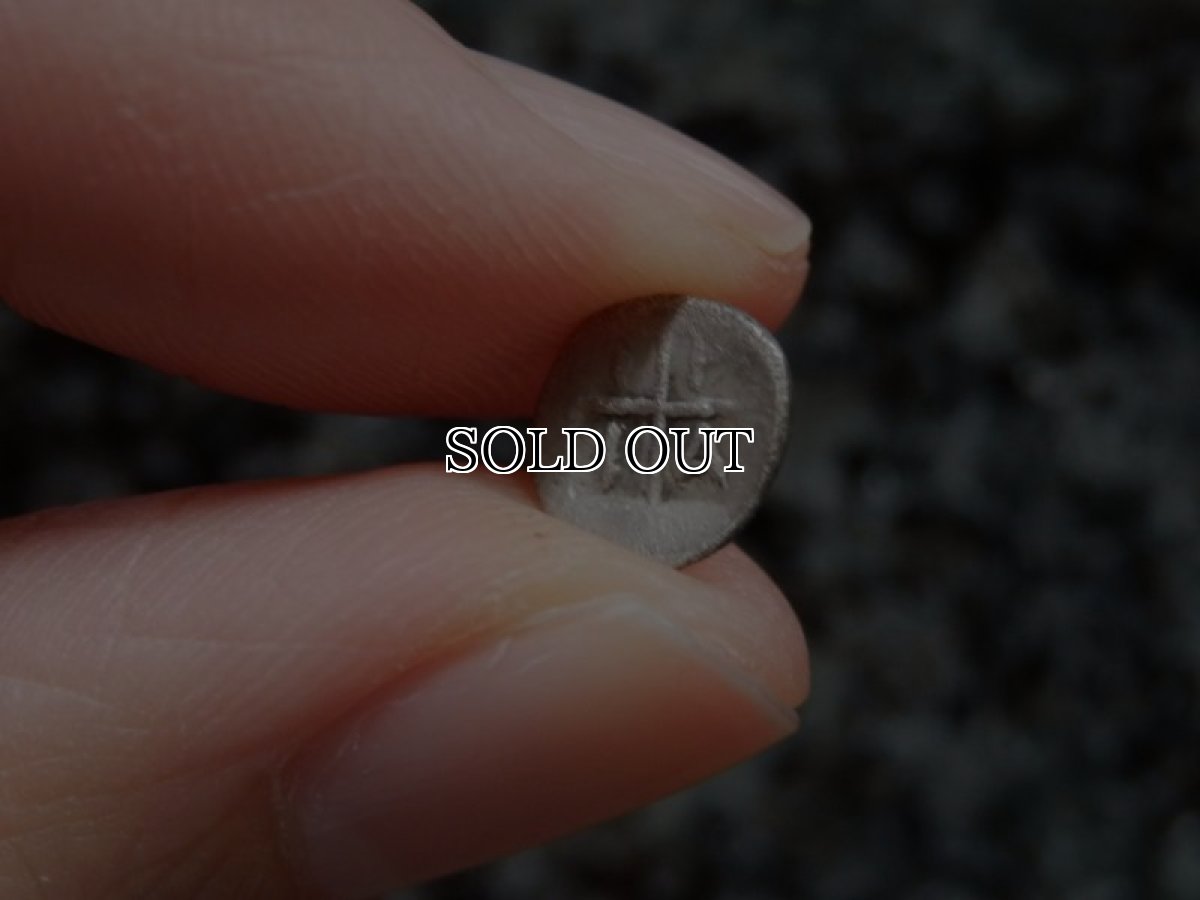 画像15: 古代ギリシャコイン(額装付き)　マケドニア　トラジロス　銀貨　前４５０－前４１０年　ブドウの房 (15)