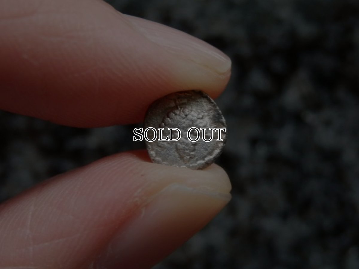 画像10: 古代ギリシャコイン(額装付き)　マケドニア　トラジロス　銀貨　前４５０－前４１０年　ブドウの房 (10)