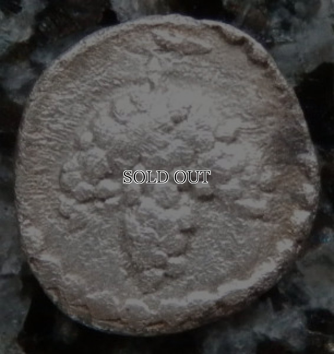 ギリシャコイン　マケドニア・トラジロス　ヘミオボル銀貨　前5世紀　ブドウの房