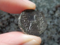 画像11: 古代ギリシャコイン　マケドニア　テッサロニキ　前１５８－前１４９年　銅貨　ディオニュソス神肖像　ヤギ (11)