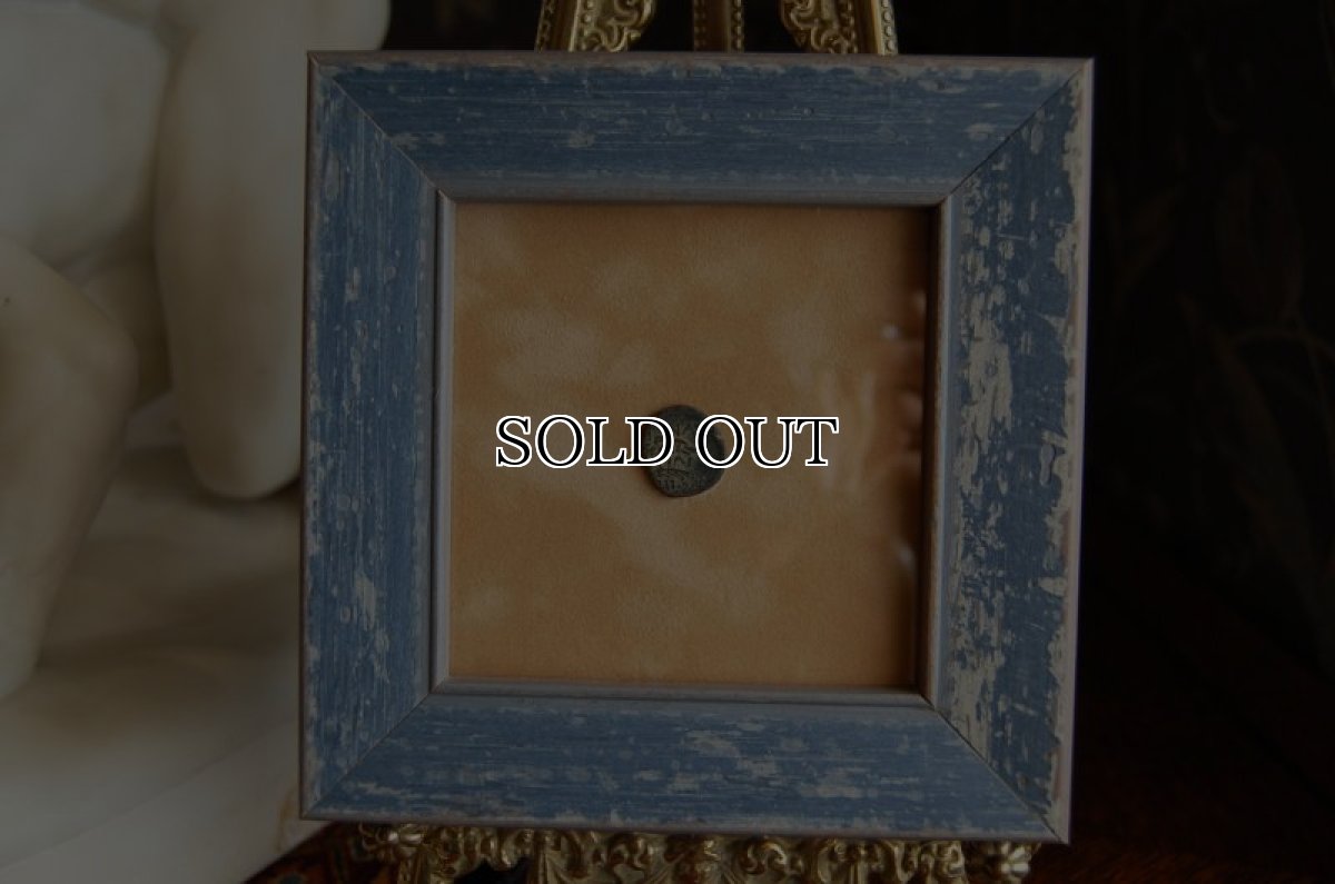 画像7: 古代ギリシャコイン(額装付き)   ミュシア地方　ペルガモン　銅貨  前１２３－前１００年　翼を広げたフクロウ (7)