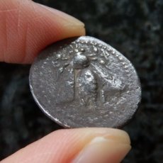 画像5: 古代ギリシャコイン　イオニア地方エフェソス　ドラクマ銀貨　前２０２－前１５０年　エフェソスのアルテミス信仰を象徴する蜂の銀貨 (5)