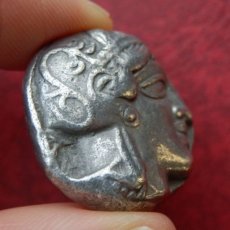画像6: 古代ギリシャコイン　アッティカ地方　アテネ　テトラドラクマ銀貨　前450年頃発行　古代コインで最も有名な意匠　アテナ神と聖鳥フクロウのコイン (6)