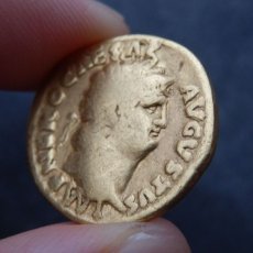 画像3: 古代ローマコイン　帝政期　ネロ　アウレウス金貨　64-66年　ネロ肖像　守護者ユピテル (3)