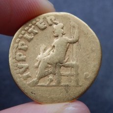 画像5: 古代ローマコイン　帝政期　ネロ　アウレウス金貨　64-66年　ネロ肖像　守護者ユピテル (5)