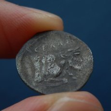 画像7: 古代ギリシャコイン(額装付き)　シチリア島・ジェラ　前５世紀　銀貨　ジェラ川を神格化した人面牛の銀貨 (7)