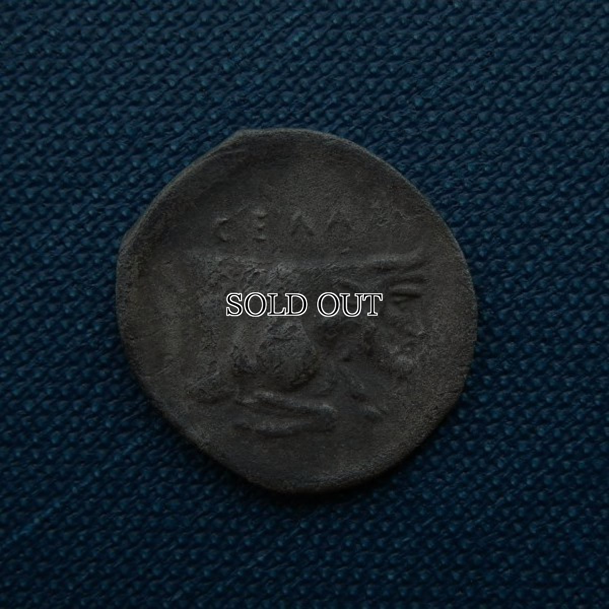 画像3: 古代ギリシャコイン(額装付き)　シチリア島・ジェラ　前５世紀　銀貨　ジェラ川を神格化した人面牛の銀貨 (3)