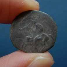 画像8: 古代ギリシャコイン(額装付き)　シチリア島・ジェラ　前５世紀　銀貨　ジェラ川を神格化した人面牛の銀貨 (8)