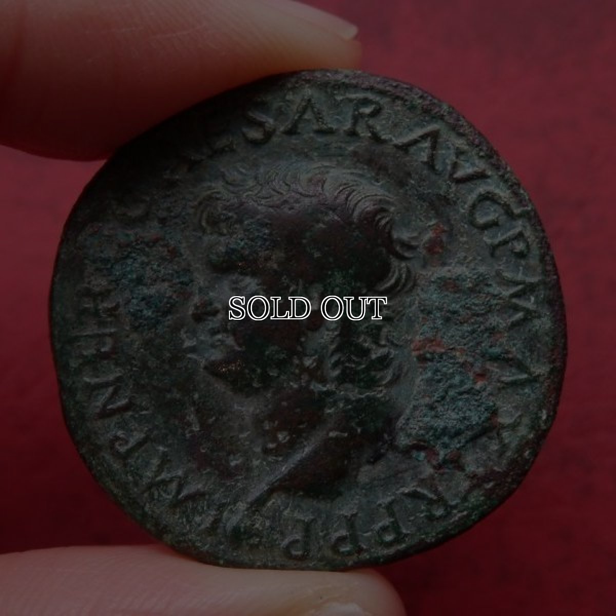 画像4: 古代ローマコイン　帝政期　ネロ　アス銅貨　６５年　ローマに現存するアラ・パキスが刻まれたネロの銅貨 (4)