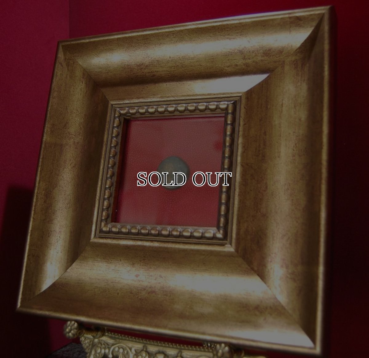 画像3: 古代ギリシャコイン(額装付き)　プトレマイオス朝エジプト　クレオパトラ７世　８０ドラクマ銅貨　前５１－前３０年　クレオパトラ肖像　鷲　クレオパトラのコイン　 (3)