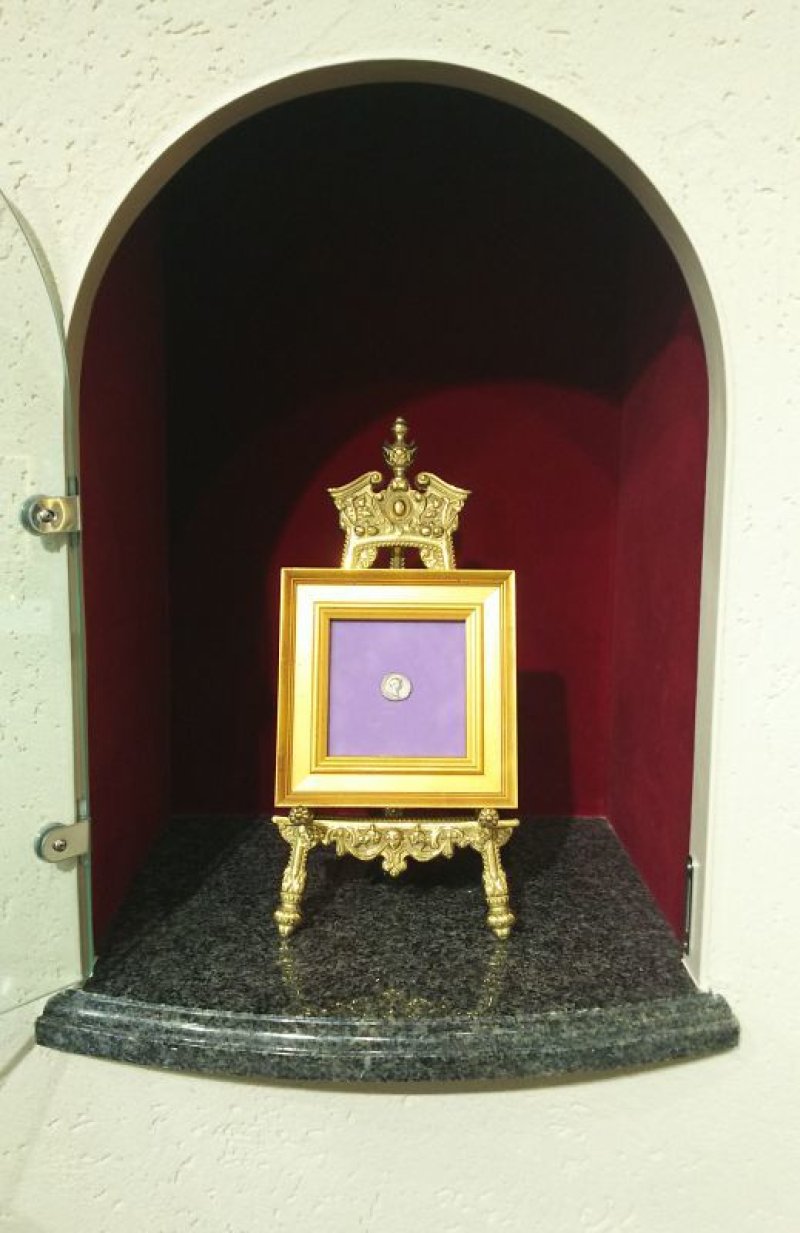 画像1: 古代ローマコイン(額装付き) 帝政期 トラヤヌス 116年 デナリウス銀貨 トラヤヌス肖像 裸のマルス