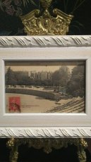 画像1: パリの古代円形劇場　アンティーク・ポストカード　額付き (1)