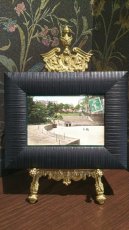 画像2: パリの古代円形劇場(ルテキア円形劇場)　アンティークポストカード 額付き (2)