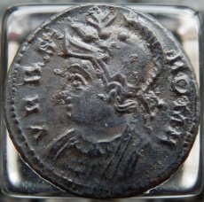 画像2: 古代ローマコイン　帝政期　コンスタンティヌス　331年　銅貨　ローマ神肖像　ロムルスとレムス (2)