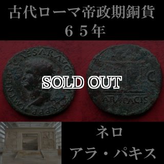 古代,ローマ帝国のロット 計12枚 ローマ コイン 図鑑 ローマからのローマ帝国のコイン AD 65 黄銅の真鍮