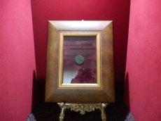 画像4: 古代ローマコイン(額装付き)　帝政期　ハドリアヌス　１３４年　アス銅貨　穀物の女神アノーナのコイン (4)