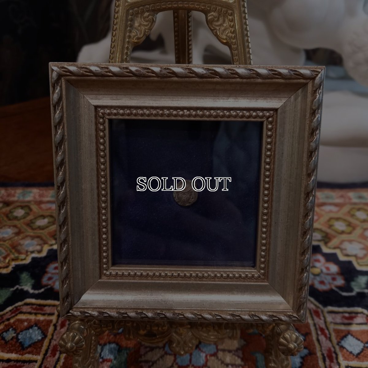 画像4: 古代ギリシャコイン(額装付き)　ミュシア　ランプサコス　オボル銀貨　前５００－前４５０年　ヤヌス神スタイルの女神　コリントス式兜のアテナ神 (4)