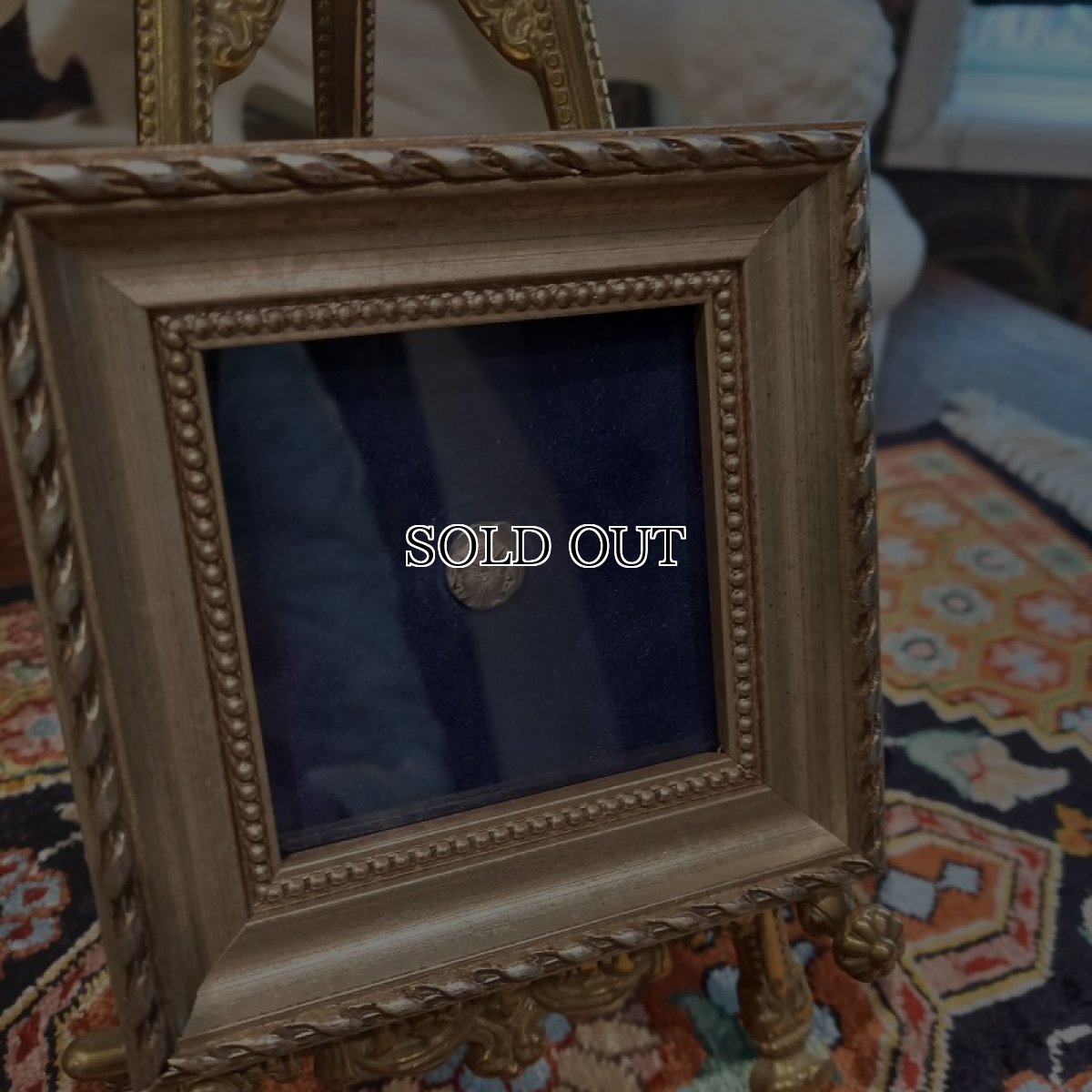 画像6: 古代ギリシャコイン(額装付き)　ミュシア　ランプサコス　オボル銀貨　前５００－前４５０年　ヤヌス神スタイルの女神　コリントス式兜のアテナ神 (6)