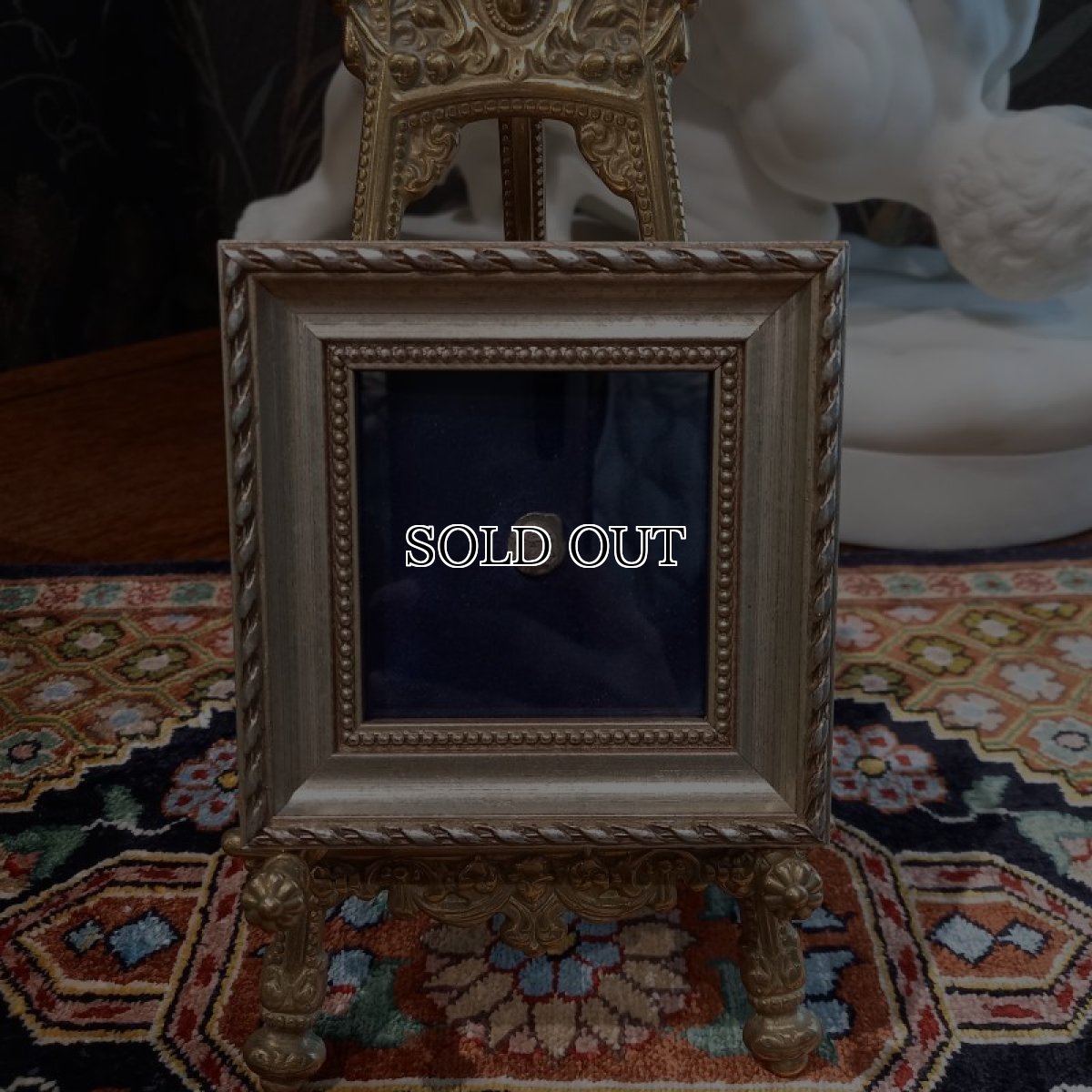 画像3: 古代ギリシャコイン(額装付き)　ミュシア　ランプサコス　オボル銀貨　前５００－前４５０年　ヤヌス神スタイルの女神　コリントス式兜のアテナ神 (3)