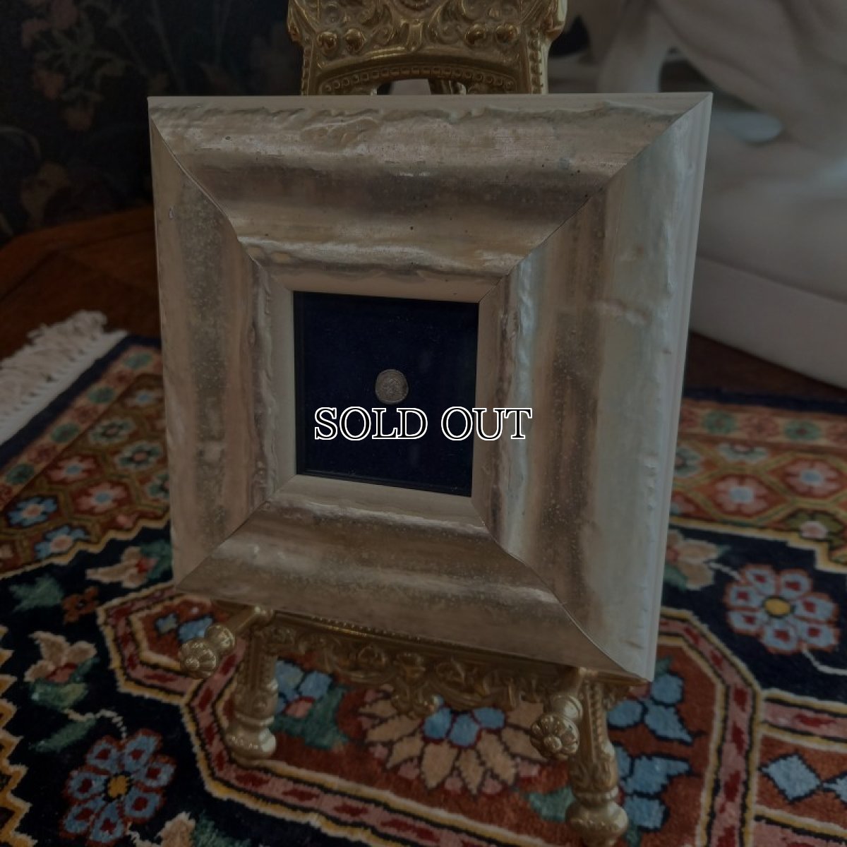 画像5: 古代ギリシャコイン(額装付き)　マケドニア　トラジロス　銀貨　前４５０－前４１０年　ブドウの房 (5)