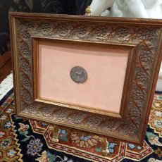 画像5: 古代ギリシャコイン(額装付き)　シチリア島・メッセナ　テトラドラクマ銀貨　前４８０－前４６１年　僭主アナクシラスの古代オリンピック優勝を表す意匠 (5)