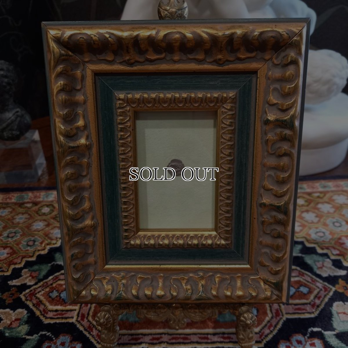 画像2: 古代ギリシャコイン(額装付き)　キリキア　タルソス　オボル銀貨　前３６１－前３３４年　牛を襲うライオン (2)