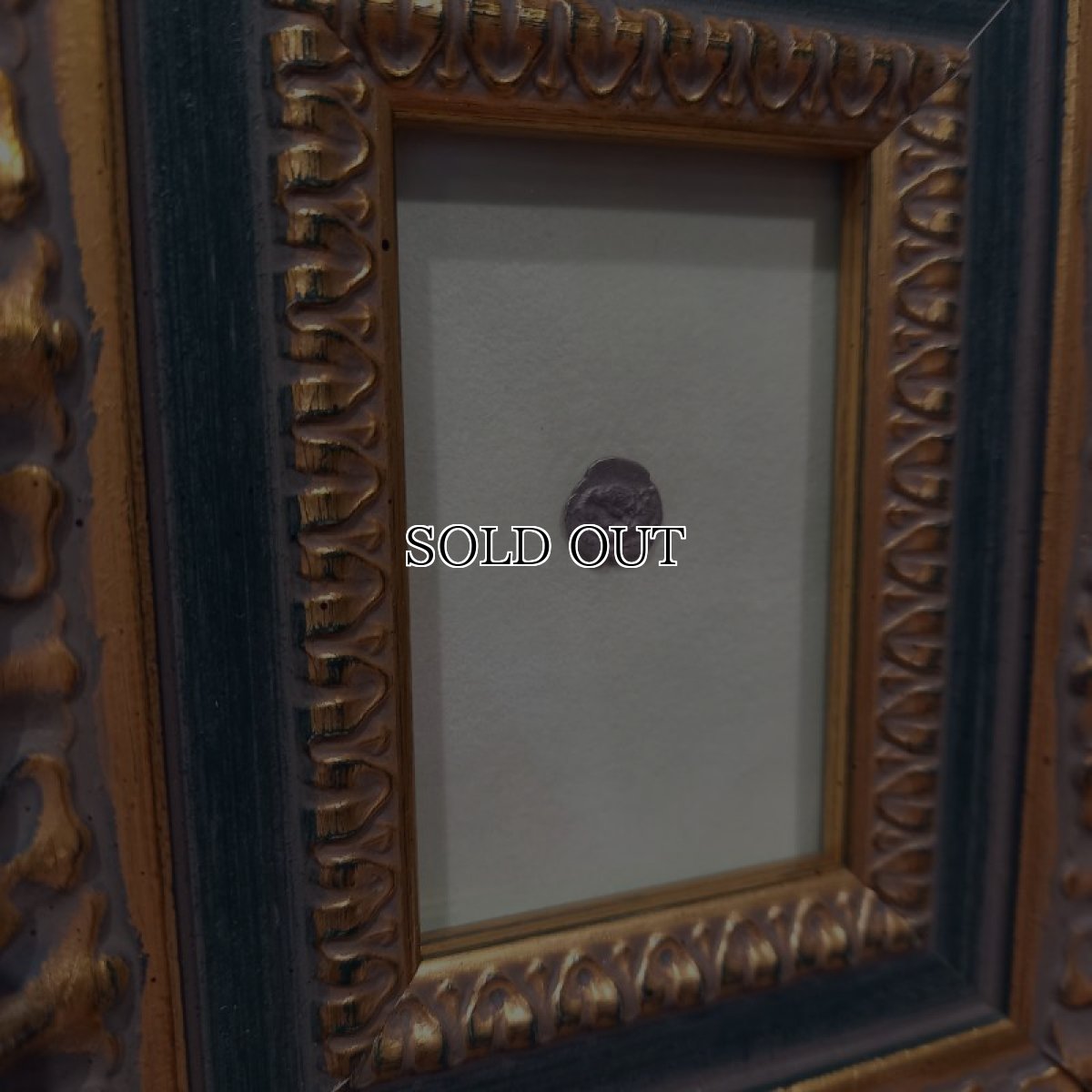 画像5: 古代ギリシャコイン(額装付き)　キリキア　タルソス　オボル銀貨　前３６１－前３３４年　牛を襲うライオン (5)