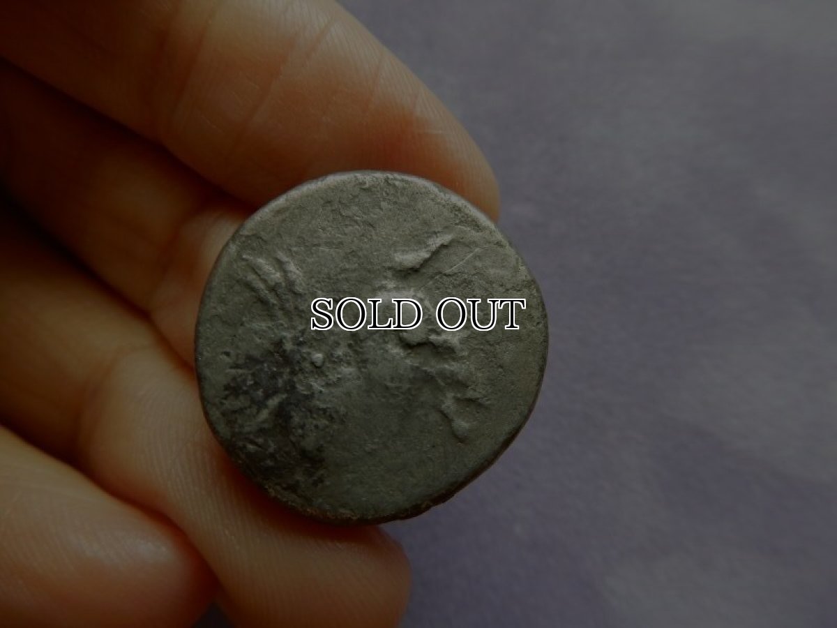 画像12: 古代ギリシャコイン(額装付き)　コリントス　スタテル銀貨　前３５０－前３０６年　コリントスの象徴ペガサス　コリントス式兜のアテナ神 (12)