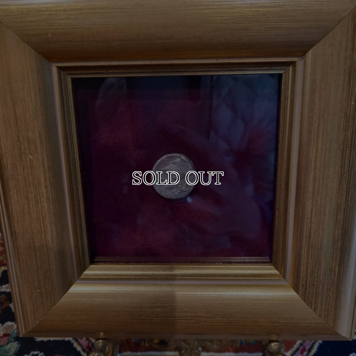 画像3: 古代ギリシャコイン(額装付き)　コリントス　スタテル銀貨　前３５０－前３０６年　コリントスの象徴ペガサス　コリントス式兜のアテナ神 (3)