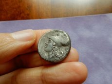 画像11: 古代ギリシャコイン(額装付き)　コリントス　スタテル銀貨　前３５０－前３０６年　コリントスの象徴ペガサス　コリントス式兜のアテナ神 (11)