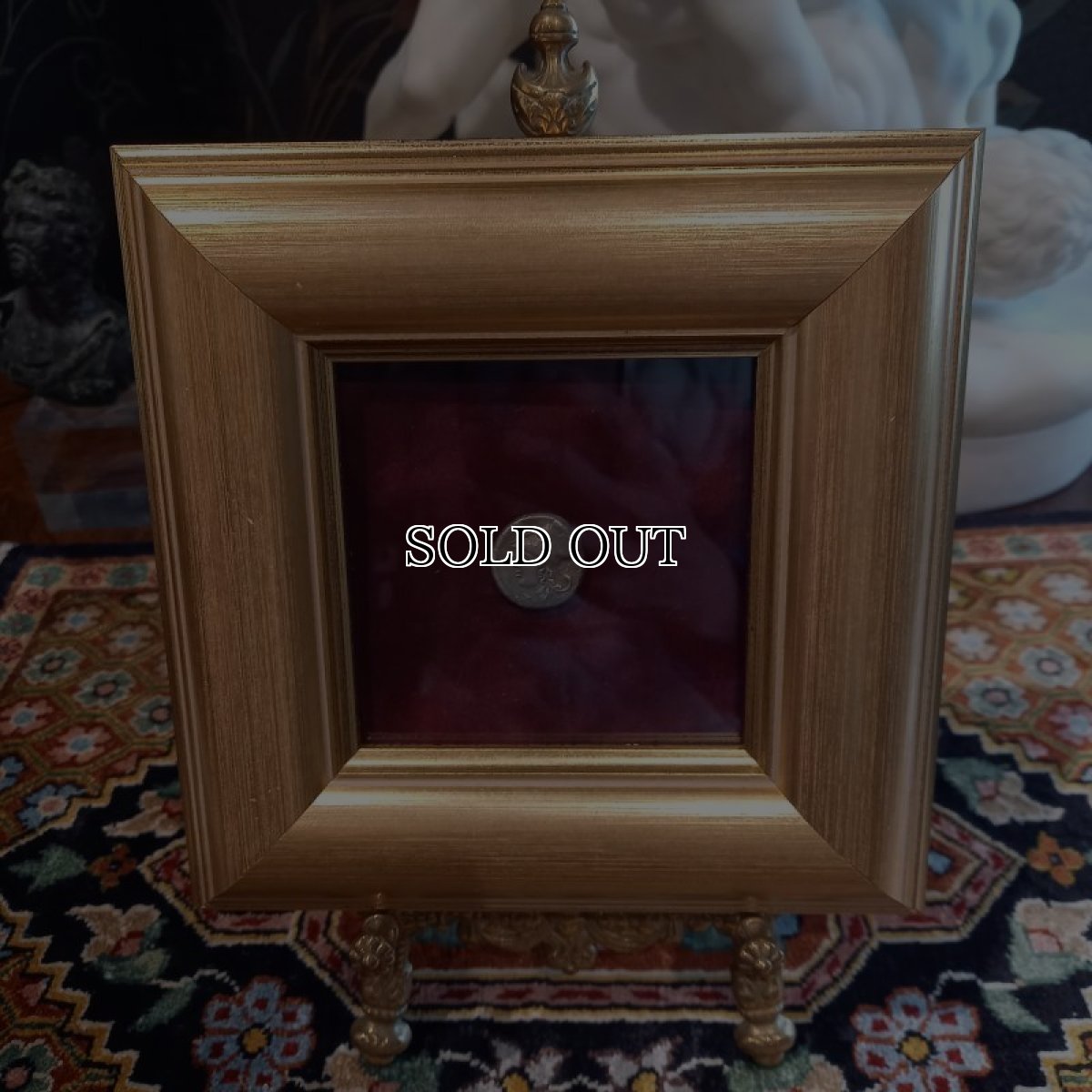 画像2: 古代ギリシャコイン(額装付き)　コリントス　スタテル銀貨　前３５０－前３０６年　コリントスの象徴ペガサス　コリントス式兜のアテナ神 (2)