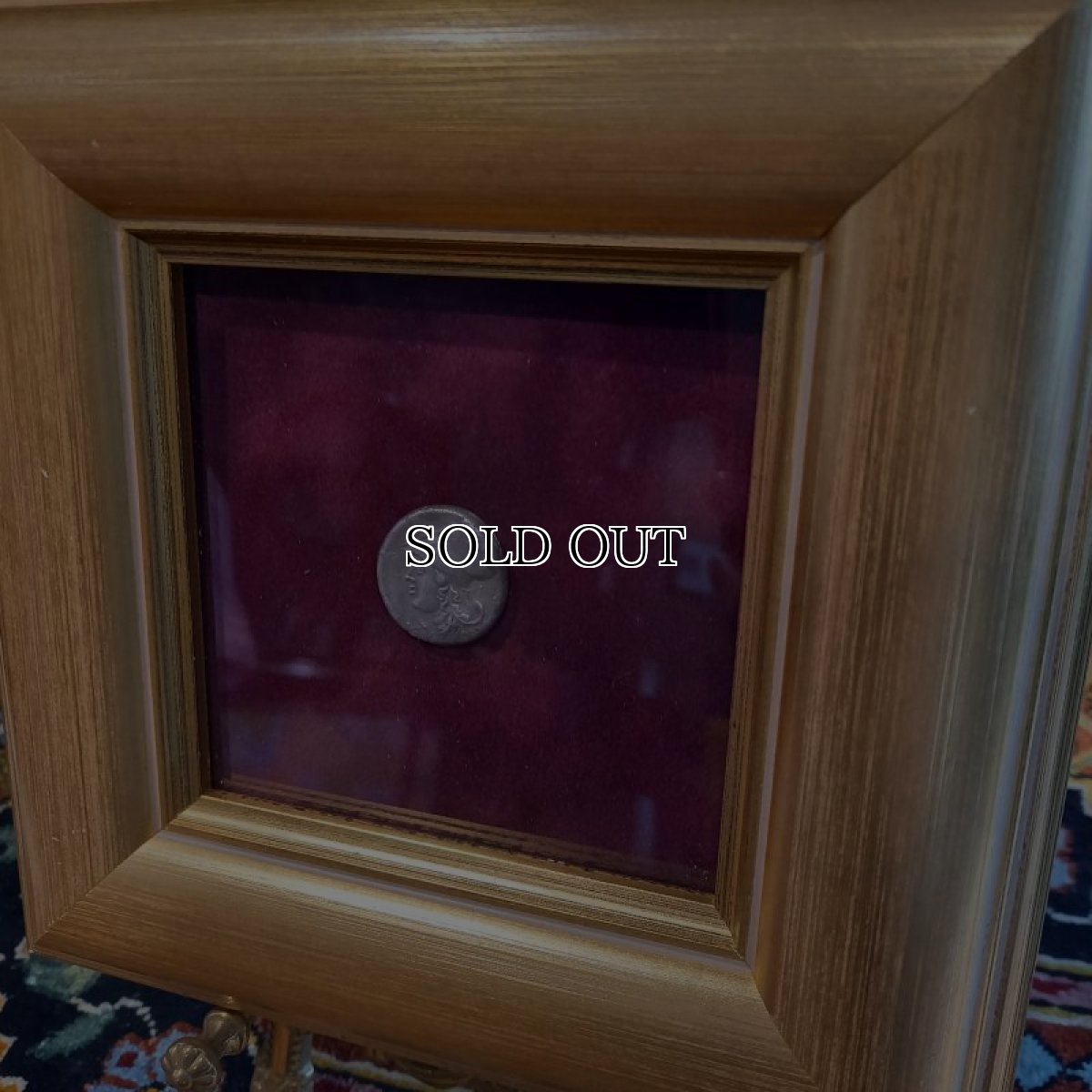 画像5: 古代ギリシャコイン(額装付き)　コリントス　スタテル銀貨　前３５０－前３０６年　コリントスの象徴ペガサス　コリントス式兜のアテナ神 (5)