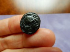 画像4: 古代ギリシャコイン　トラキア王国　リュシマコス　前３２３－前２８１年　アテナ神　ライオンの前半身 (4)