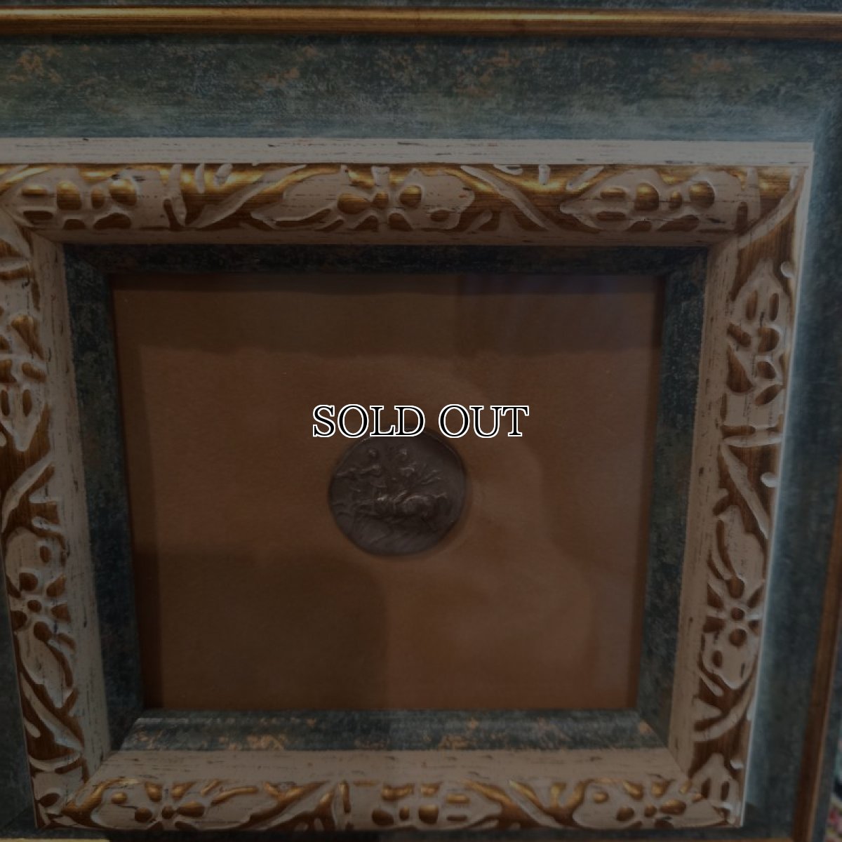 画像3: 古代ギリシャコイン(額装付き)　カラブリア地方タラス　スタテル銀貨　前２８１－前２７２年　競馬をするディオスクロイ (3)