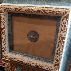 画像4: 古代ギリシャコイン(額装付き)　カラブリア地方タラス　スタテル銀貨　前２８１－前２７２年　競馬をするディオスクロイ (4)