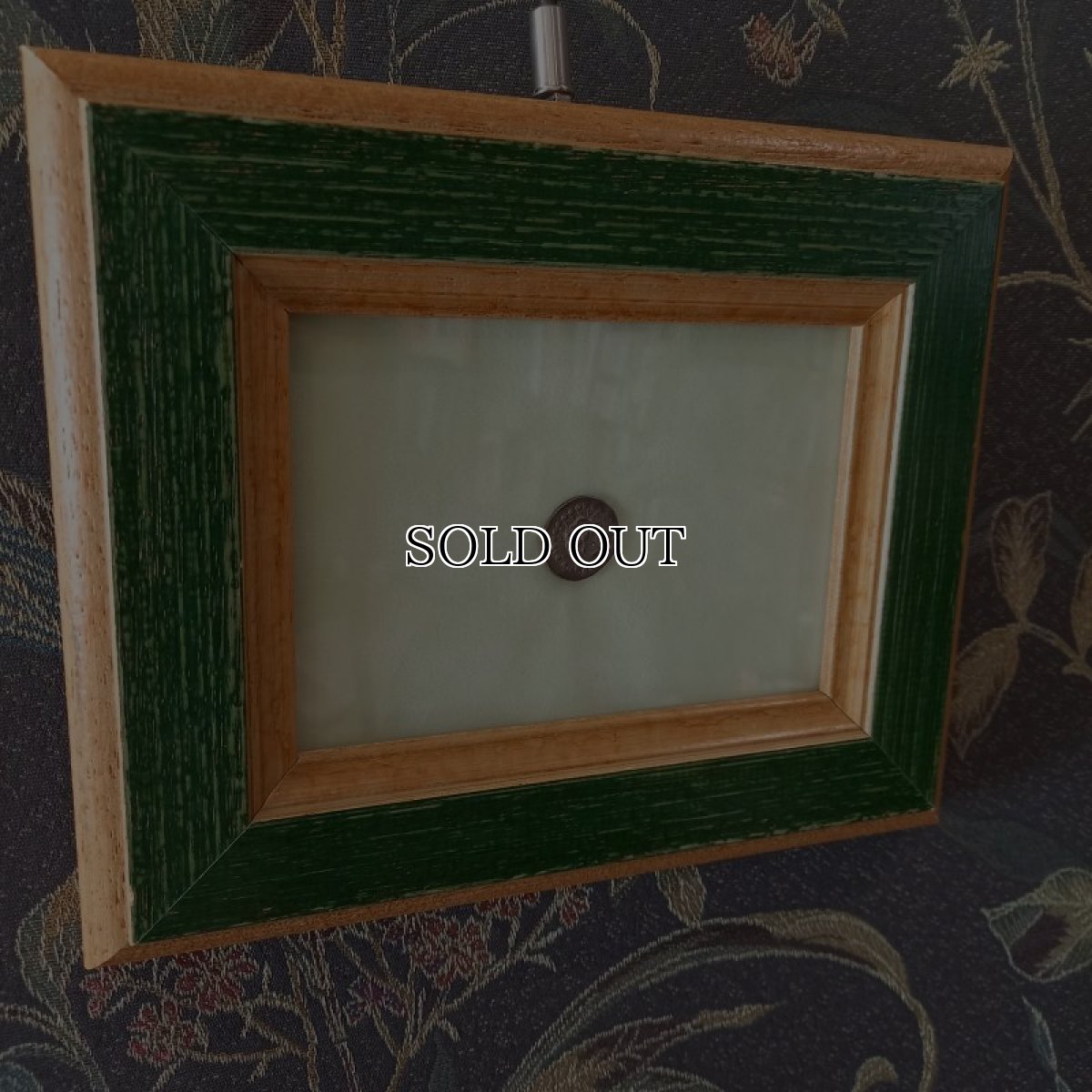 画像10: 古代ギリシャコイン(額付き)　カリア地方　ロードス島　前８８－前４３年　ドラクマ銀貨　太陽神ヘリオス　上から見たバラの花 (10)