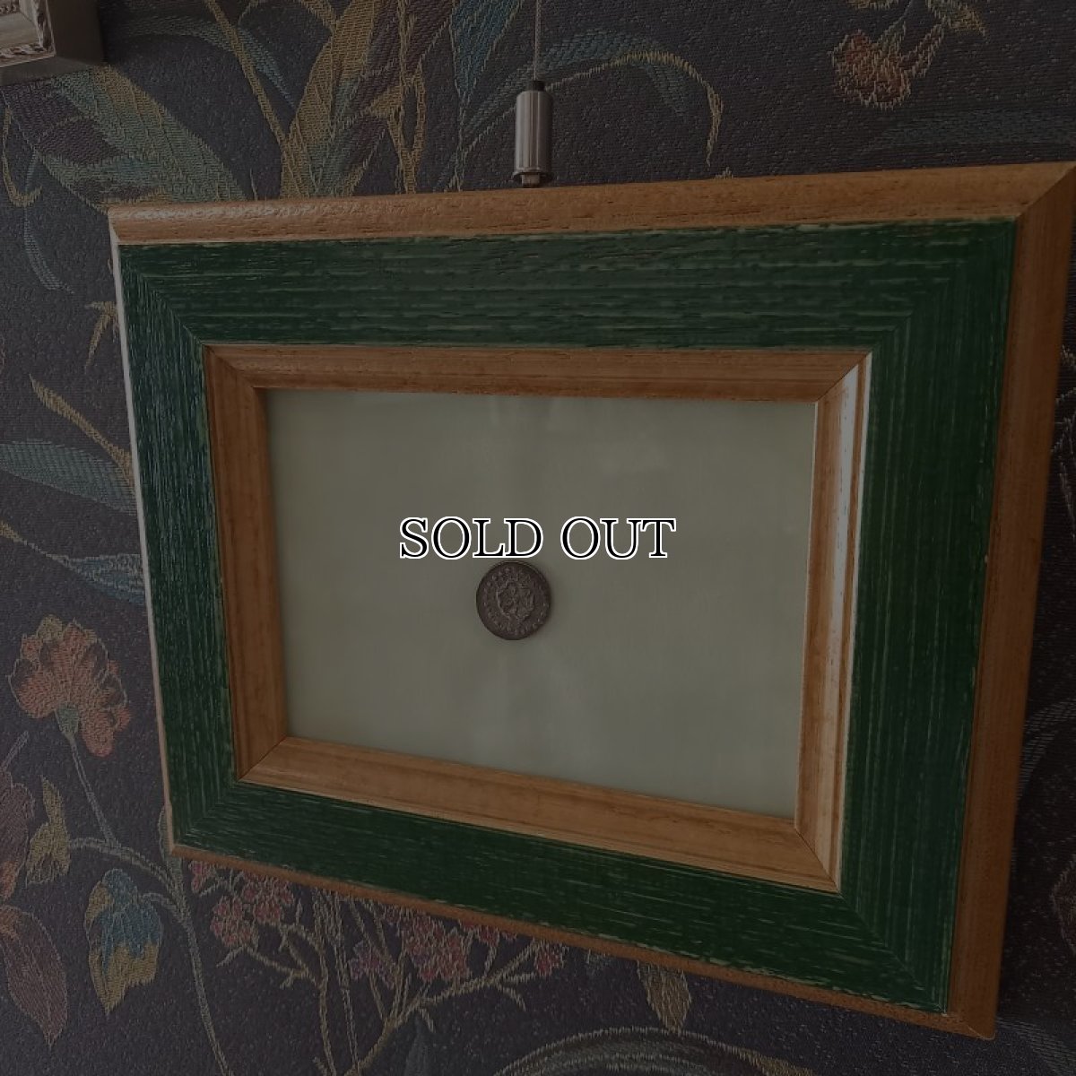 画像9: 古代ギリシャコイン(額付き)　カリア地方　ロードス島　前８８－前４３年　ドラクマ銀貨　太陽神ヘリオス　上から見たバラの花 (9)