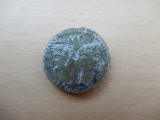 画像3: ローマコイン　属州貨(ガリア・ネマウスス)　前16-前10年　アス銅貨　アウグストゥスとアグリッパ　　ニームのシンボル、ワニ (3)