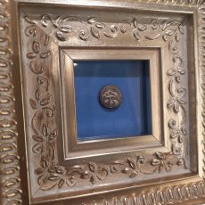 画像5: 古代ギリシャコイン(額付き)　ミュシア地域　パリオン　前３５０－前３００年　半ドラクマ銀貨　クラシック期〜ヘラニズム期のゴルゴン (5)