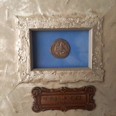 画像3: 古代ローマコイン(額付き)　共和政終焉期　前49年　コルネリウス・レントゥルス　クラウディウス・マルケッルス　デナリウス銀貨　　前４９年、シチリアへ逃亡した２人の執政官のコイン (3)