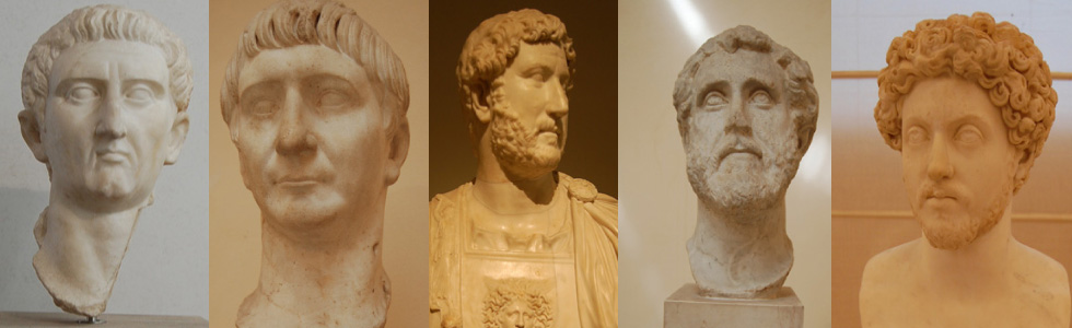 古代ローマ帝国、五賢帝のコイン