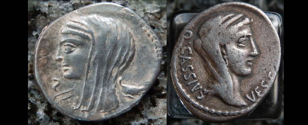 ギリシャ神話のヘスティア ローマ神話のウェスタのコイン